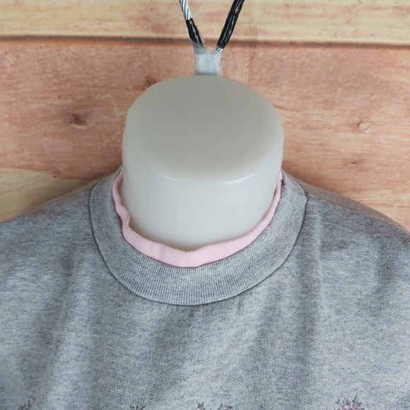 VINTAGE crew neck sweatshirt country scenery - Picture 4 of 7